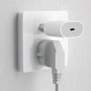 Dudao A8SEUL USB-C Ladegerät + USB-C auf Lightning Kabel - 20W Netzteil für iPhone und iPad - Weiß