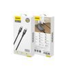 Dudao L3CC kabel USB-C - USB-C, 60W, 1,2m, črn