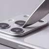 iPhone 18 Pro kaamerakaitse – Tech-Protect Camalloy Fit+ – hõbedane