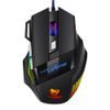 Mouse Gaming RGB T-WOLF M1, 2400 DPI, 7 pulsanti, ergonomico, retroilluminato, USB