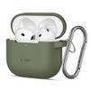 Tech-Protect Силиконов калъф, Apple AirPods 4 / 5, зелен