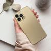 Metallic obal, Xiaomi iPhone 15, zlatý