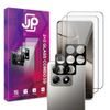 JP 5D Combo pack, Σετ 2 5D σκληρυμένα γυαλιά και 2 γυαλάκια φωτογραφικής μηχανής, Xiaomi 14T Pro