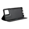 OBAL:ME SmoothTouch Hoesje voor Motorola G57 Power - PU Leer met Kaarthouder & Standaard - Zwart