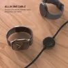 Fonott kábel FIXED Power Watch Cable USB-C - USB-C töltővel Apple / Samsung Watch-hoz, PD 60W, 1,5 m, szürke