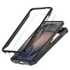 Tech-Protect MagBlast MagSafe + 2 бр. стъкла, Samsung Galaxy S26 Ultra, черно/оранжево