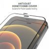 Zifriend, iPhone 12 Pro Max, 3D Edzett uveg Full cover, applikátorral, fekete