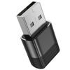 Borofone BV18 adapter, USB - USB-C, fekete