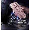Dexnor MagSafe Case für iPhone 17 Pro / 18 Pro - 360° Kickstand mit Kameraschutz - Rosa