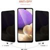 Folie de sticlă securizată Privacy 5D, Samsung Galaxy A12