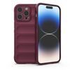 Magic Shield Case maska, iPhone 14 Pro Max, bordo