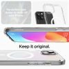 Spigen Ultra Hybrid Mag s MagSafe, iPhone 15 Plus, bílý