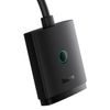 Baseus AirJoy 2in1 4K 60Hz bidirektionaler HDMI-Adapter mit integriertem 1m Kabel, schwarz