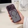Tech-Protect MagPeak MagSafe CC, iPhone 17 Pro Max / 18 Pro Max, vínový matný
