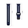 Tech-Protect Silicone Line řemínek, Apple Watch 8 / 9 / 10 / 11 / 12 / SE / Ultra (44 / 45 / 46 / 49 mm), modrý