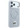 Karl Lagerfeld Leather Ring Stand 360 K Pin MagSafe ümbris iPhone 17 Pro Max / 18 Pro Max – hall