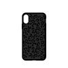 Momanio Case für iPhone X / XS - Schutzhülle mit einzigartiger Textur - Black Leopard