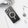 iPhone 17 Pro / 18 Pro vāciņš – Electro Mag Cover ar MagSafe – sudraba