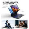 Dexnor μαγνητική θήκη με πληκτρολόγιο, Samsung Galaxy Tab S9 11" / S9 FE 10,9", μαύρο