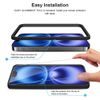 JP Mega Pack Szkło hartowane, 3 szkła na telefon z aplikatorem + 2 szkła na obiektyw, iPhone 16 Plus