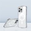 Joyroom Magnetic Defender MagSafe tokkal, iPhone 14 Pro, átlátszó