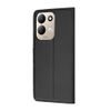 Techsuit Leather Folio Xiaomi Redmi 17 4G / 5G nahast klappümbris – must