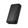 Hoco J165A Powerbank 20000 mAh für Mobilgeräte - Externe Batterie mit 2A Ladestrom - Schwarz