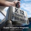 Lisen Magnetische KFZ-Halterung mit kabellosem Laden für Smartphone - 15W Wireless Charging - Schwarz