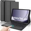 JP Magnetska maska s Bluetooth tipkovnicom, touchpadom, pozadinskim osvjetljenjem i držačem za stylus, Samsung Galaxy Tab A9 Plus, crna