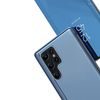 Clear view kék Samsung Galaxy S23 Ultra telefon tok