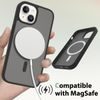 JP MagFit Colour MagSafe obal s N52 magnetom, iPhone 15, fialový