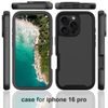 JP Defense360 θήκη, iPhone 16 Pro, μαύρη