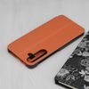 Eco Leather View Case, Samsung Galaxy A16, oranžové
