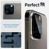 Zaštita za kameru Spigen Optik.TR, 2 komada, iPhone 14 Pro / 14 Pro Max / 15 Pro / 15 Pro Max, crna