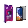JP Titan Privacy extra odolné tvrdené sklo, Samsung Galaxy A14, čierne