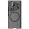 Samsung Galaxy Z Fold 8 Ultra ümbris – Nillkin CamShield Pro Magnetic – läbipaistev / must