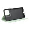 Motorola G57 Power Hoesje - OBAL:ME SmoothTouch - PU Leer met Kaarthouder & Standaard - Lichtgroen