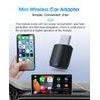 Ασύρματος Προσαρμογέας για CarPlay και Android Auto, Plug & Play, ABS, CA15