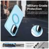 Techsuit CandyCase MagSafe Schutzhülle für Samsung Galaxy A27 5G - Magnetische Hülle mit Stoßschutz - Blau