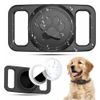 Techsuit BuddyGuard (DG1) Halsband Houder voor Apple AirTag - Zwart