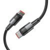 Tech-Protect UltraBoost kabel USB-C, PD100W/5A, 2m, šedý