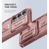 Dexnor 360 Kickstand Camprotector θήκη Samsung Galaxy S26 Ultra, ροζ