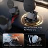 Lisen Magnetische KFZ-Halterung mit kabelloser Ladestation W608 Pro für iPhone - 25W Qi2.2 Wireless Charger - Schwarz