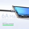 Mcdodo Self-Winding Datenkabel (CA-1200) USB auf USB-C - Selbstaufwickelndes Ladekabel - 1m - Schwarz