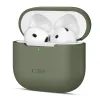 Tech-Protect Silikonové pouzdro, Apple AirPods 4, zelené