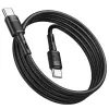 Hoco X83 USB-C – USB-C laidas, PD 3A 60W, 1 m – juodas