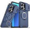 Camslide Stand obal, Xiaomi Redmi Note 13 Pro Plus, modrý
