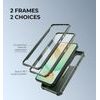 Dexnor 360 Kickstand Camprotector obal Samsung Galaxy S24 FE, zelený