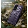 Dexnor 360 Kickstand Camprotector obal Samsung Galaxy A27, fialový