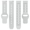 Techsuit remienok na hodinky 22mm (W050), šedý